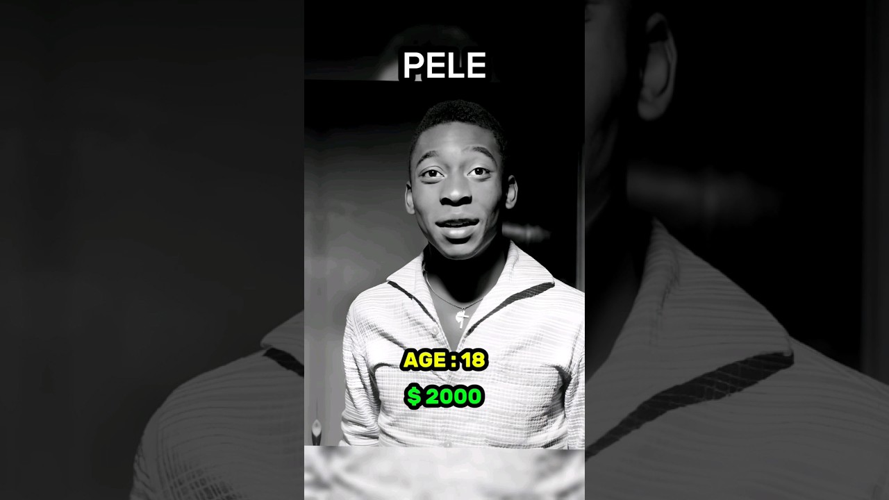 Evolution of Pele (1940-2022) #pele #football #worldcup #shorts