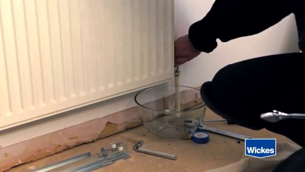 How to Install a Radiator with Wickes