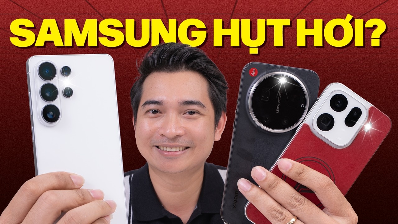 Samsung có đang HỤT HƠI so với các hãng smartphone Trung Quốc ???