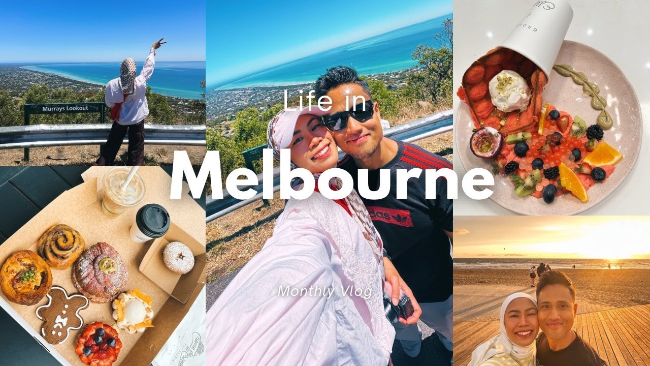 Life in Melbourne| Dec Edition: Halal Patisserie, Cafes, Beaches, Sunset, Fireworks 2024!