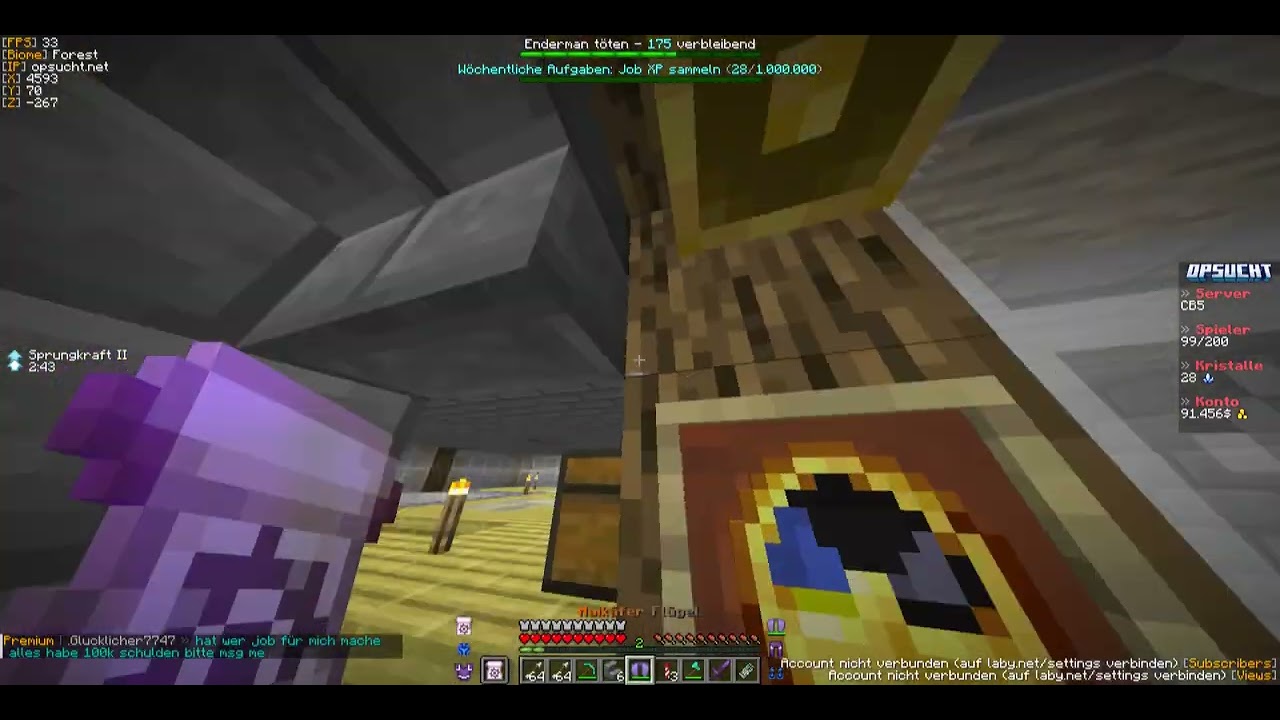 Minecraft OPSUCHT #opsucht