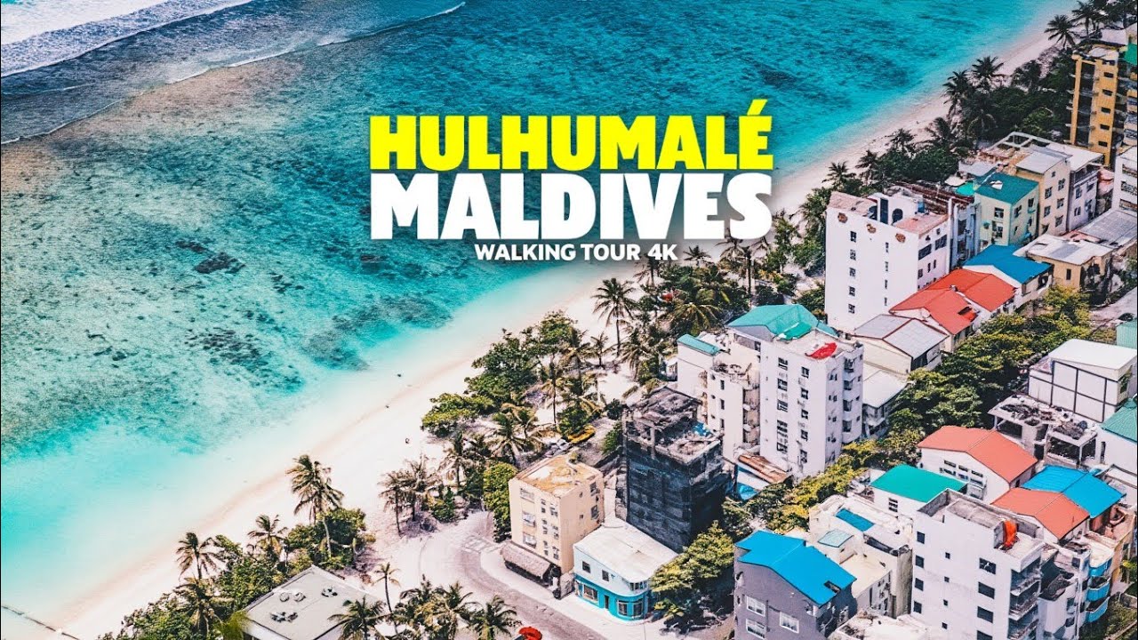 Hulhumale Walking Tour 2025 🇲🇻 | Beaches, Bridge, Food Streets & City Life (HD)