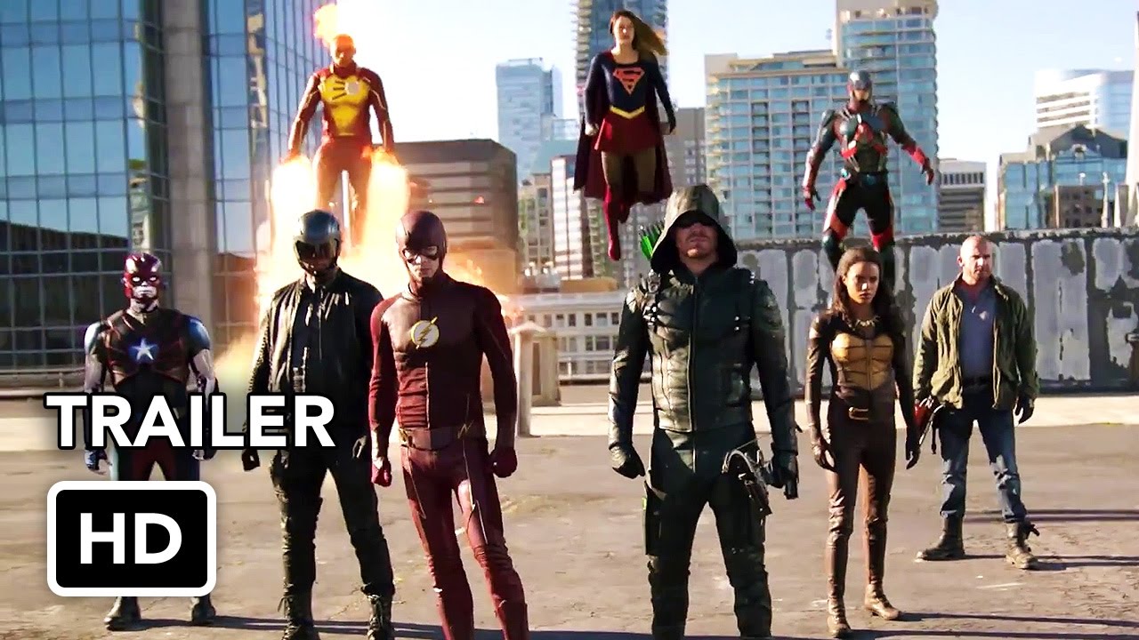 The Flash, Arrow, Supergirl, DC's Legends of Tomorrow&nbsp;4 Night Crossover Event Trailer&nbsp;(HD)