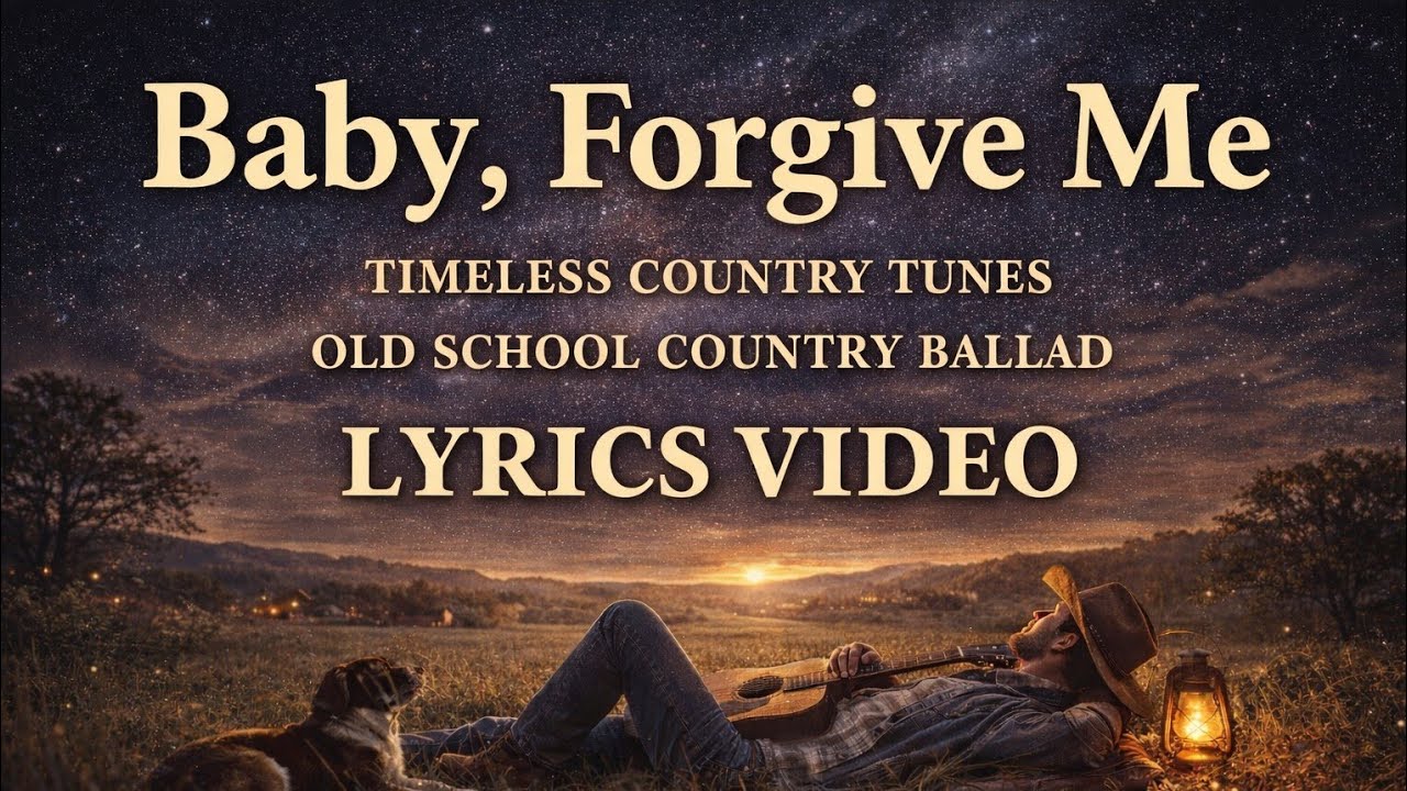 Baby, Forgive Me - Timeless Country Tunes | Old School Country Ballad | Lyrics video 