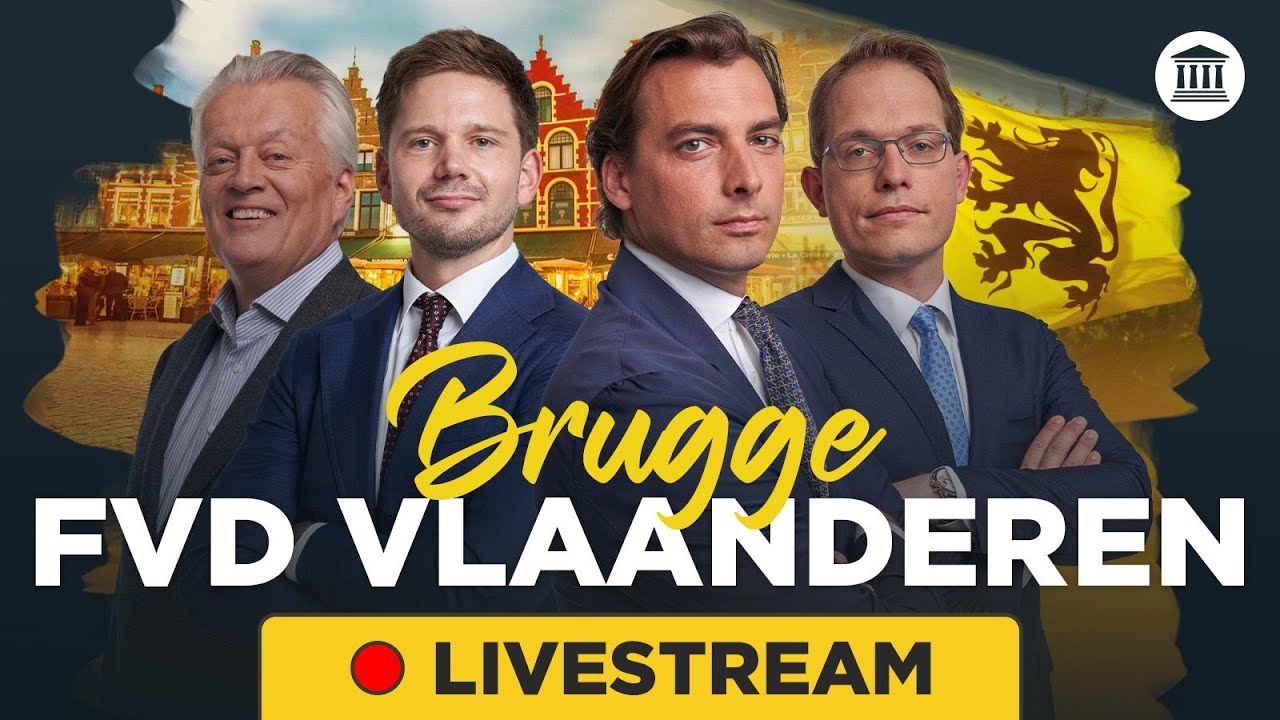 LIVE: FVD Vlaanderen in Brugge! Met Thierry Baudet, Gideon van Meijeren en Pepijn van Houwelingen