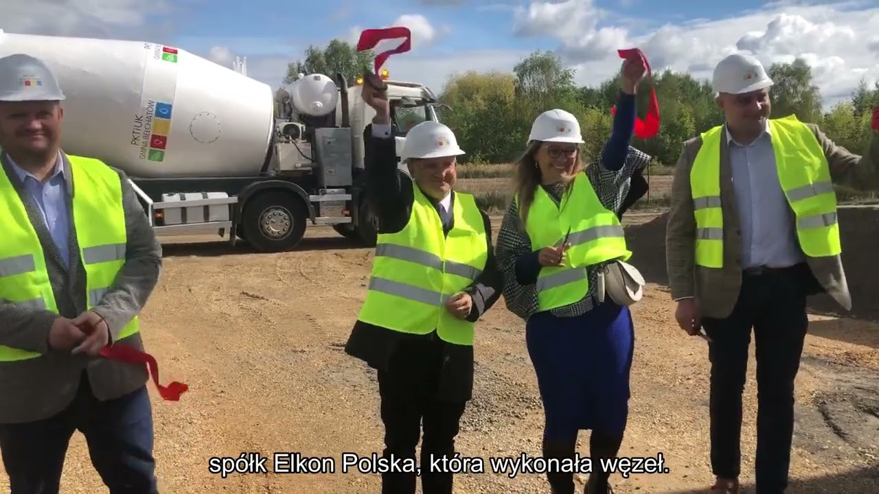 Otwarcie węzła do produkcji betonu