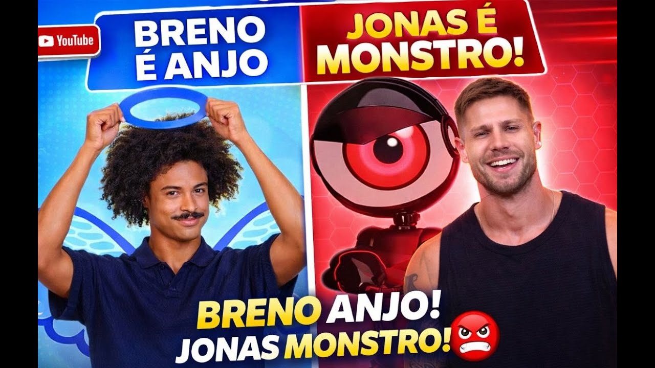JONAS NO MONSTRO NOVAMENTE/ BRENO NOVO ANJO DO BBB26