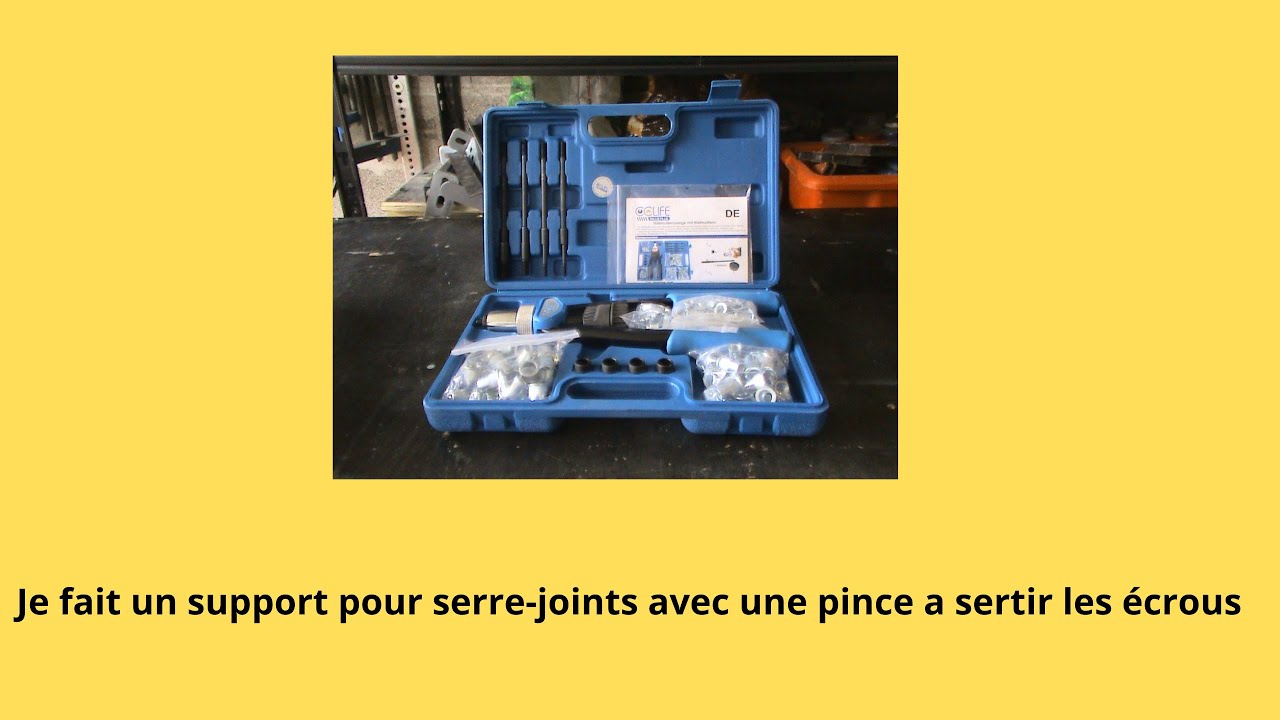 support pour serre- joints