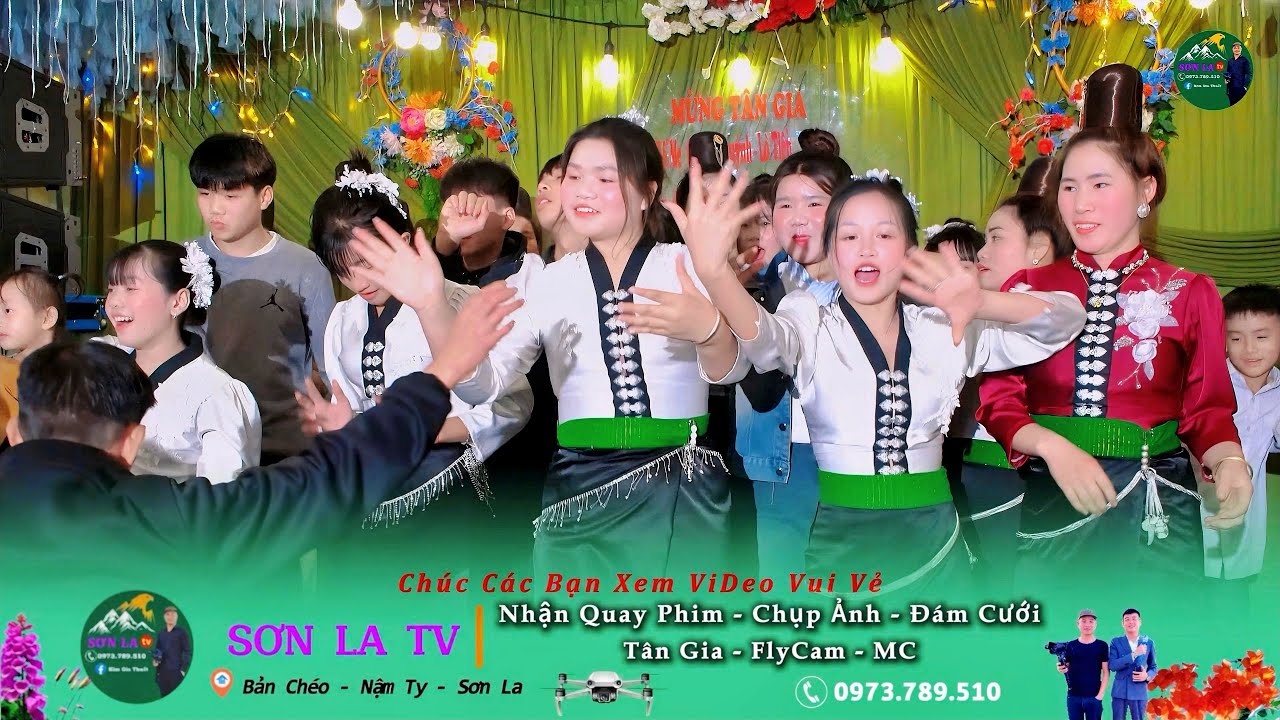 TUYỆT VỜI VỚI NHỮNG ĐIỆU NHẢY CỦA GIA ĐÌNH MỪNG TÂN GIA _ NHÂN TƯ _ Bản Sòng - Chiềng Sơ l SƠN LA tv