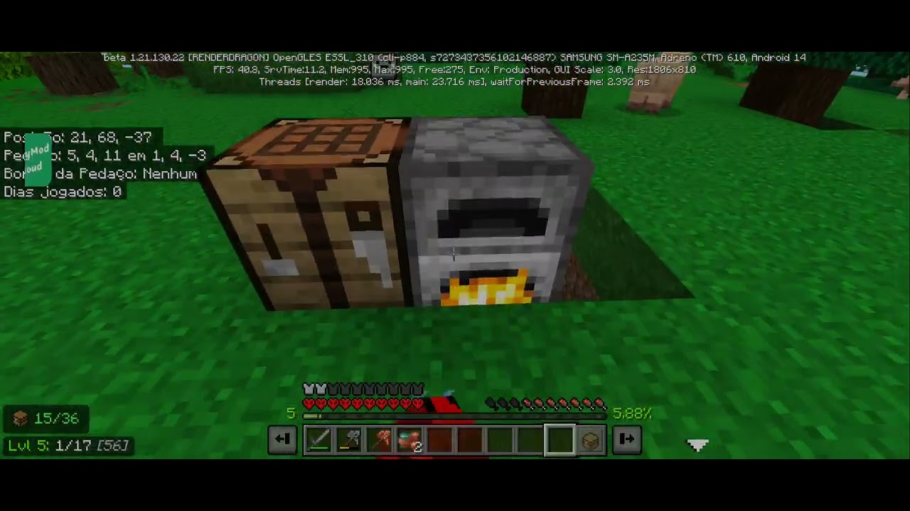 Minecraft: mundo hardcore. O início!!