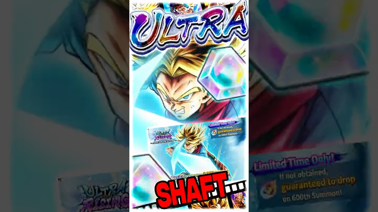 Худший ультра-призыв для получения Trunks с Мечом Надежды #dblegends #dragonball