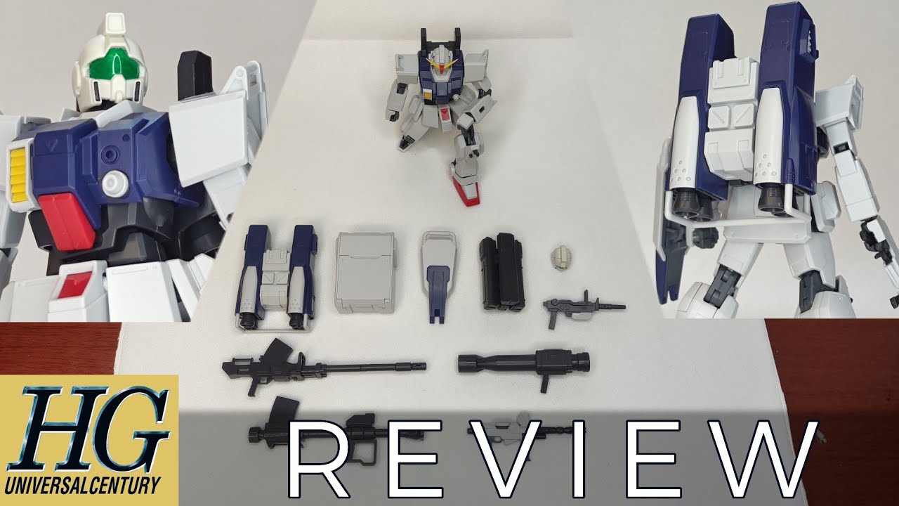 KK Model | HG Gundam Ground Type (Parachute Pack)