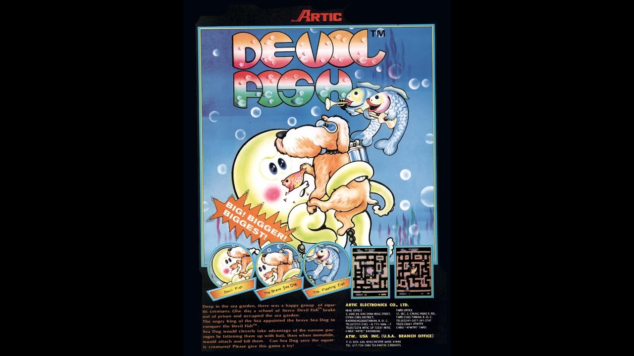 MiSTer (FPGA): Devil Fish Arcade Core