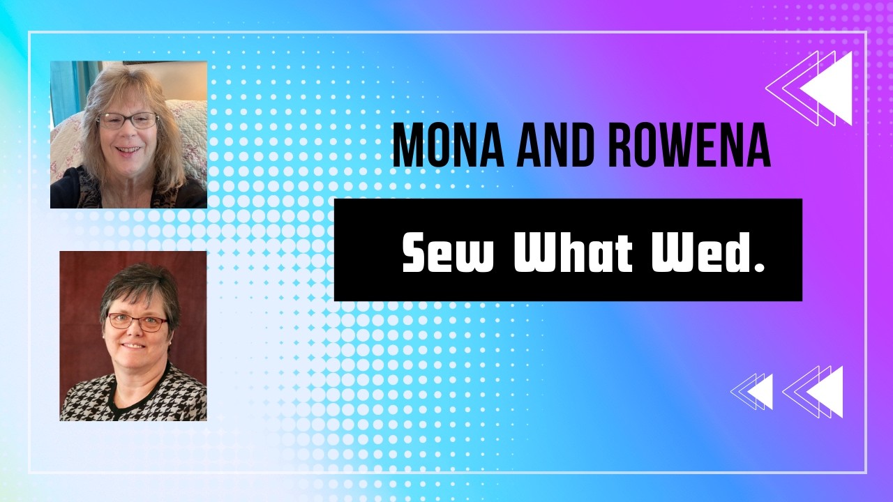 Sew What Wed with Rowena Sewing a Baby Quilt from Scraps