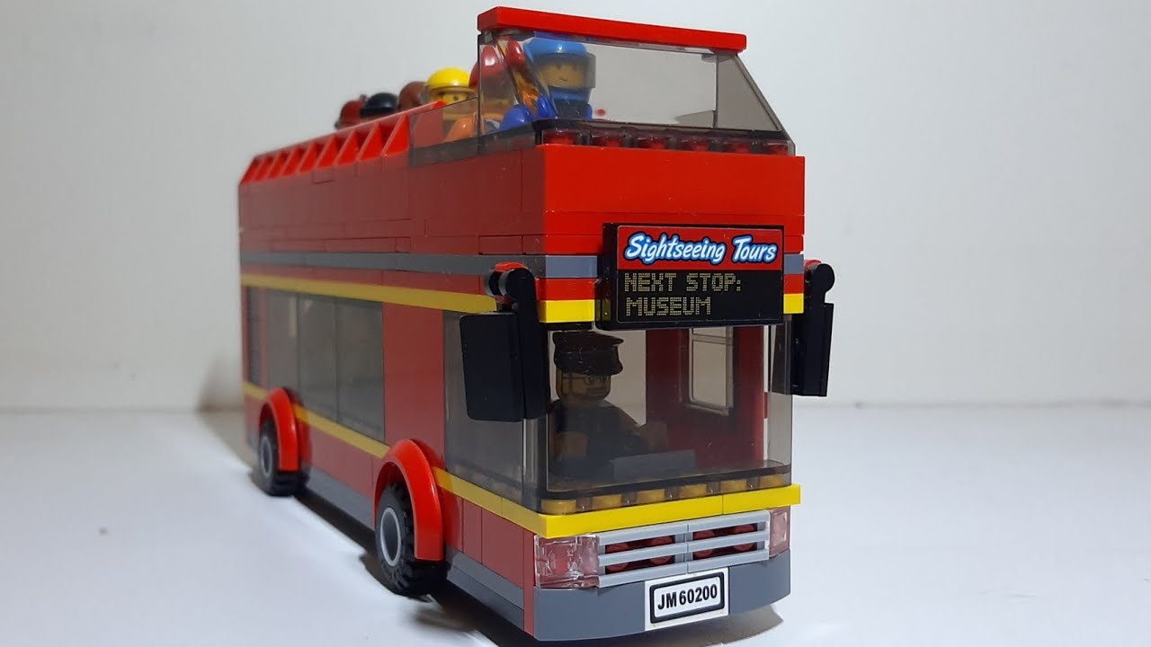 Lego Crash Test #58 : 2018 LEGO CITY Open Top Bus