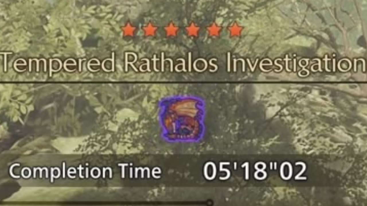 Tempered Rathalos (5'18) Dual Blades MH Wilds