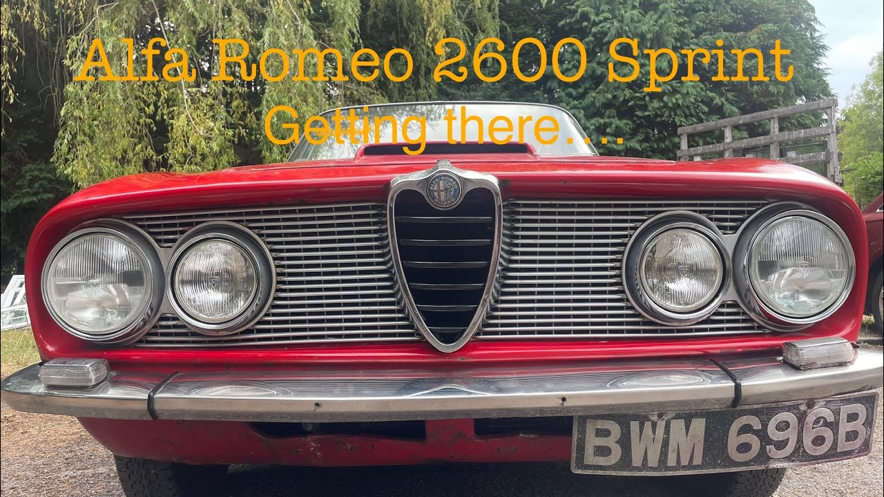 Alfa Romeo 2600 revival part 11. Getting there edition. 