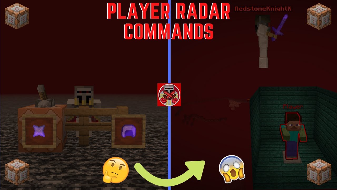 Command Block Tutorial #93: Player Radar Commands in Minecraft (1.16+)