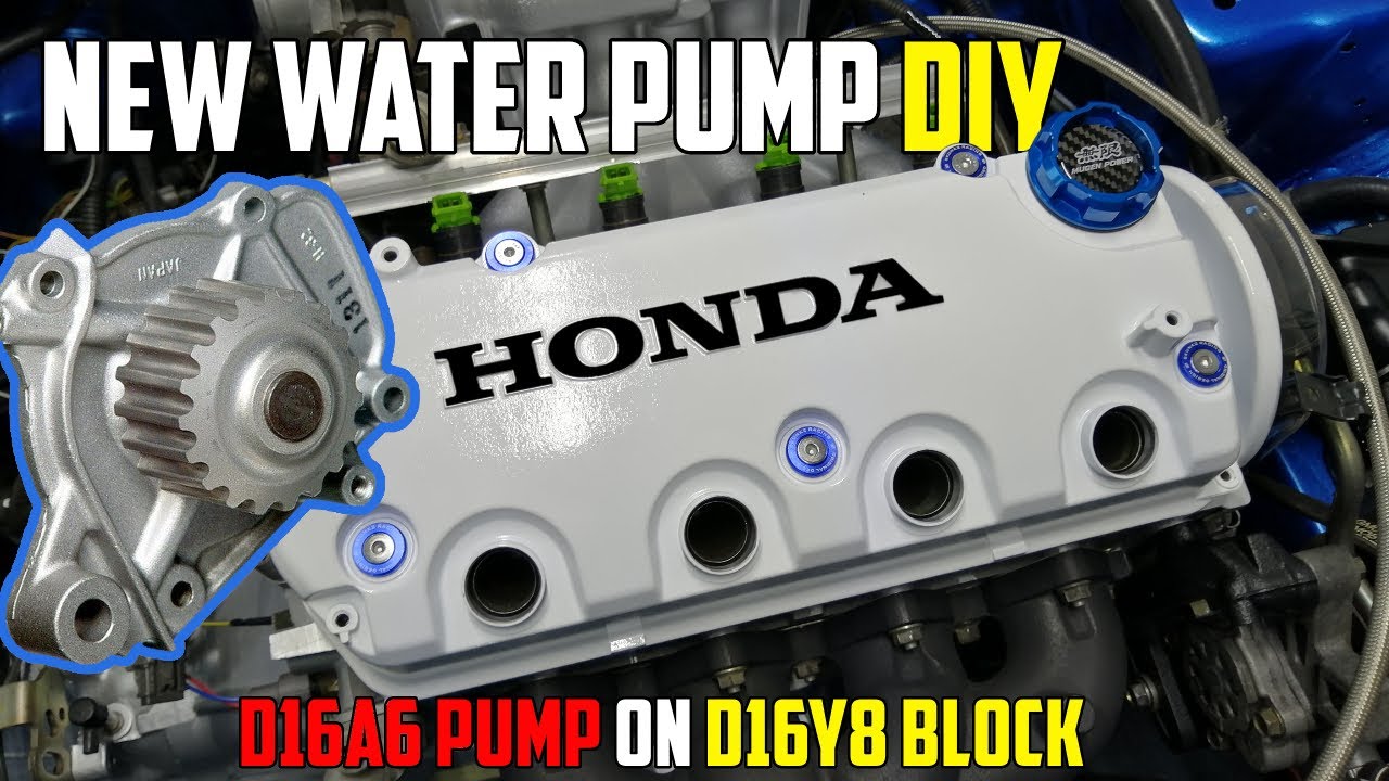 D-Series Water Pump Replacement - Turbo Honda Civic