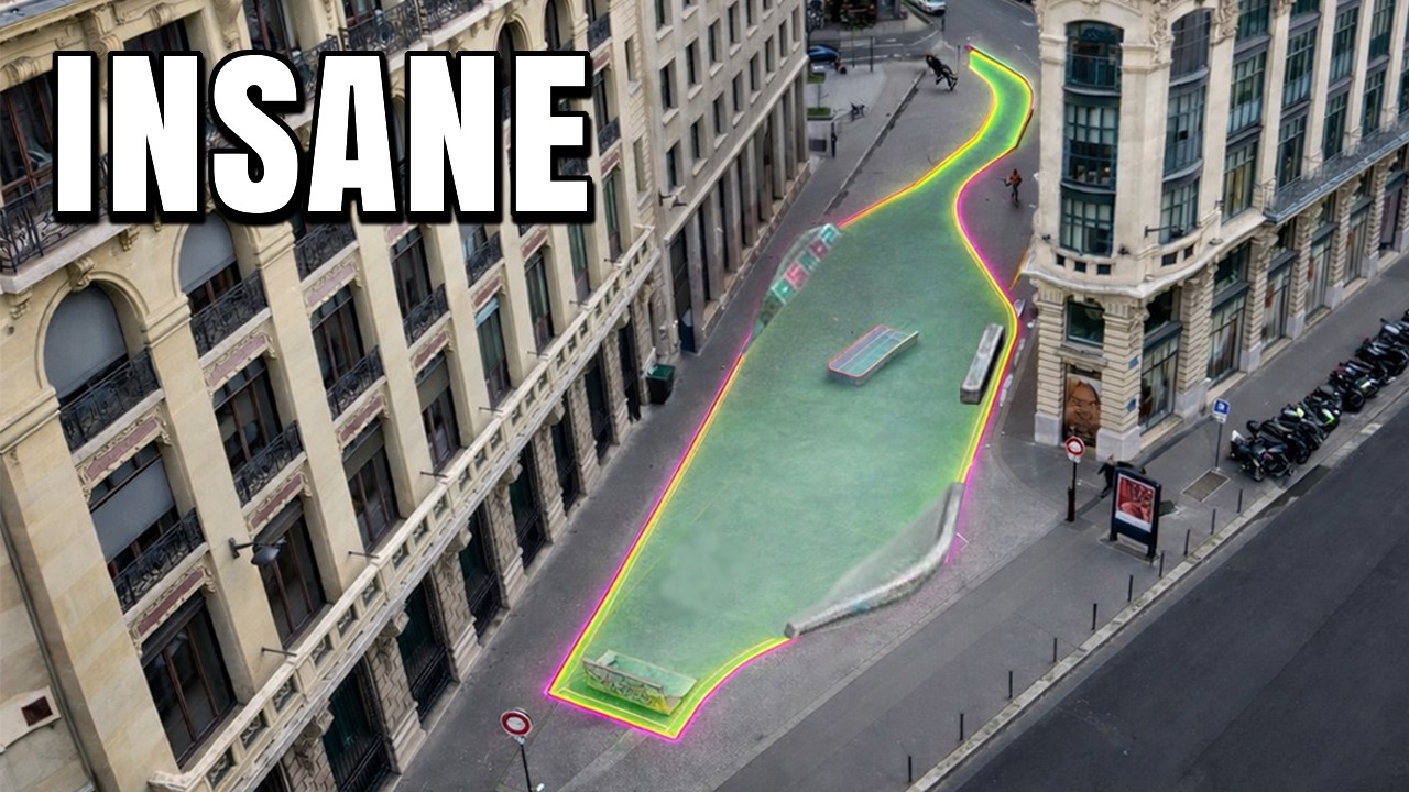A Street Designed for Skateboarding