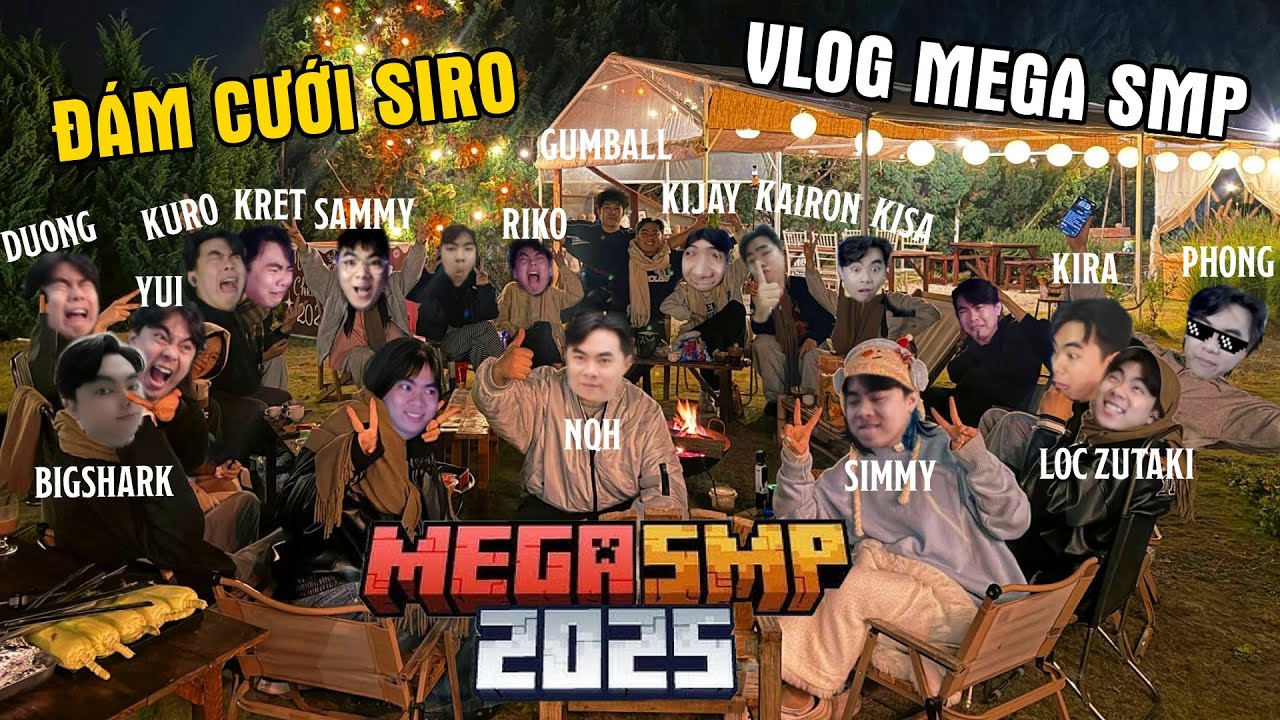 Vlog 7 Ngày BonCT sinh tồn trên Đà Lạt - Đám cưới Siro Vịt Tí Hon, Offline Anh Em Mega SMP