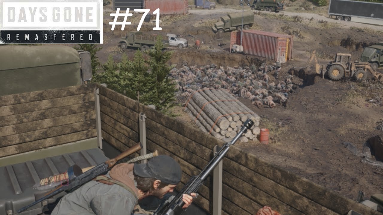 Im Alten Ripper Gebiert steht und eine Horde im Weg für den Dünger. - Days Gone Remastered #71