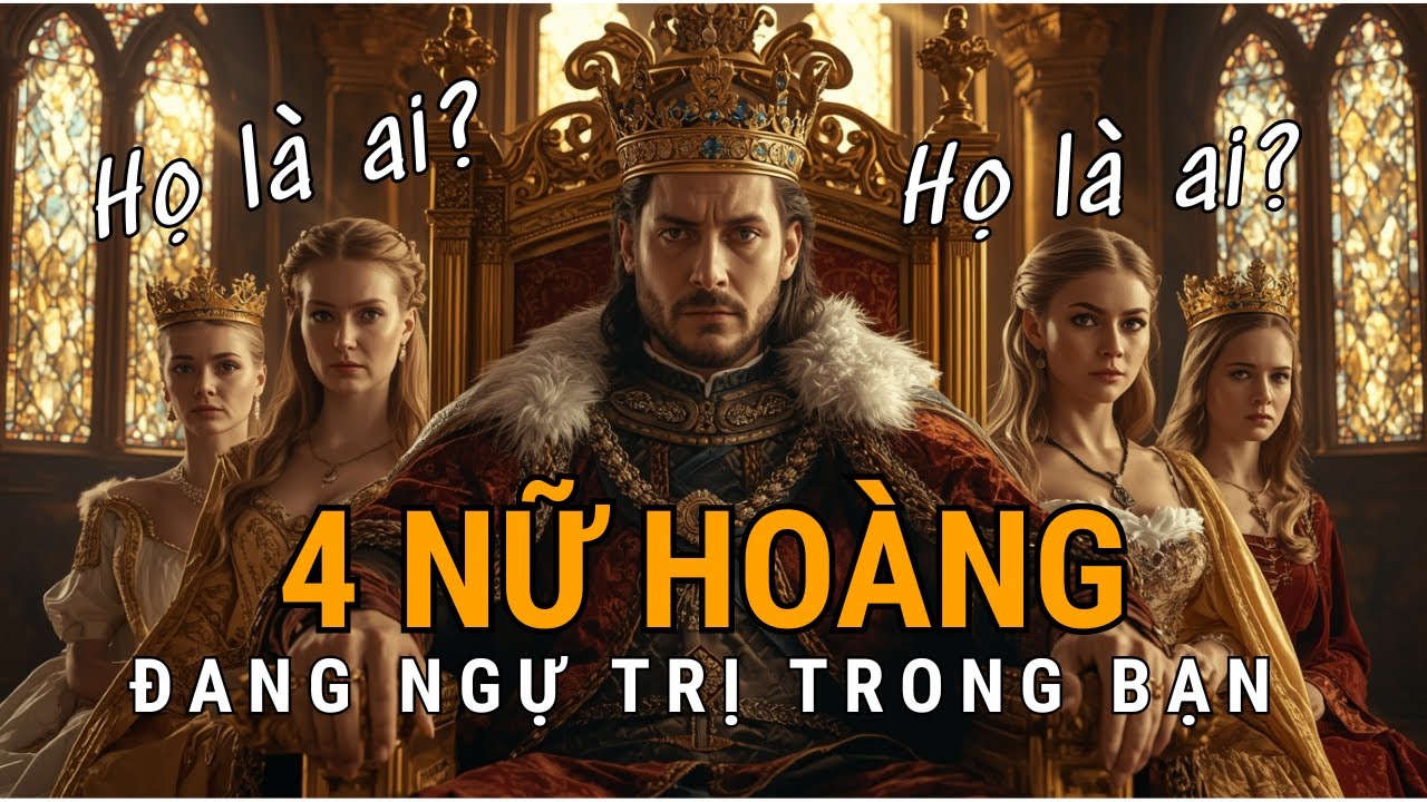 4 Nữ Hoàng Đang Ngự Trị Trong Bạn - Sự Thật Khiến Ai Cũng Ngỡ Ngàng