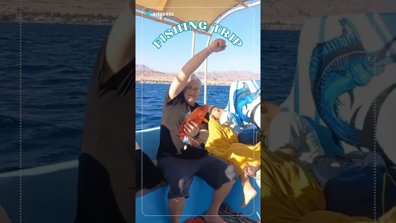 fishing trip in hurghada #explore #egyptexcursions #egyptadventures