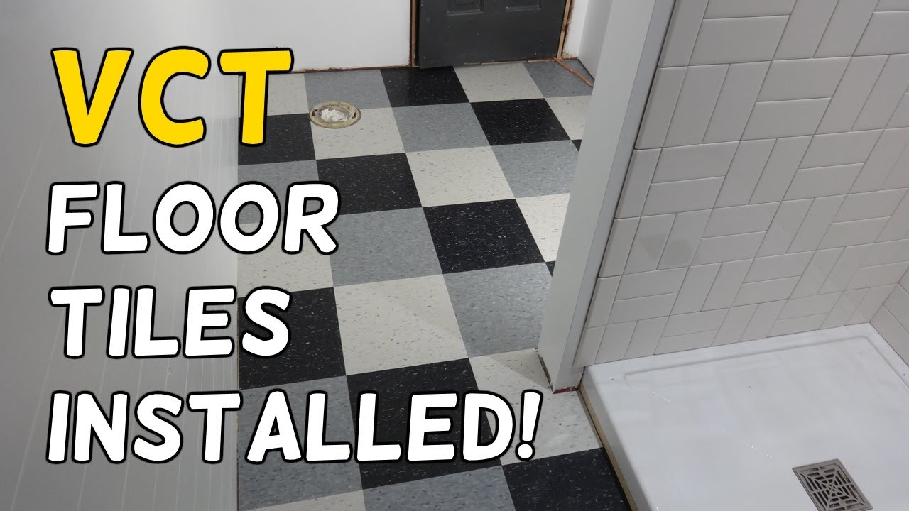 Installing Our VCT Tile Floors!