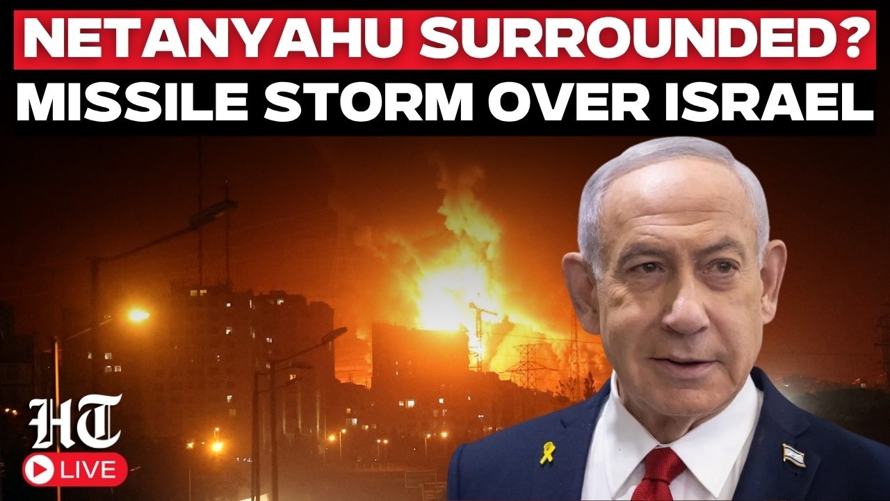 LIVE | Israel Faces Heavy Missile Fire Amid Passover | Iran & Hezbollah Strike Israel | Netanyahu