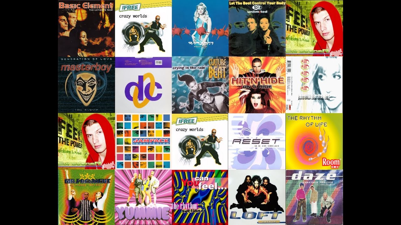 Eurodance mix 1992-1999