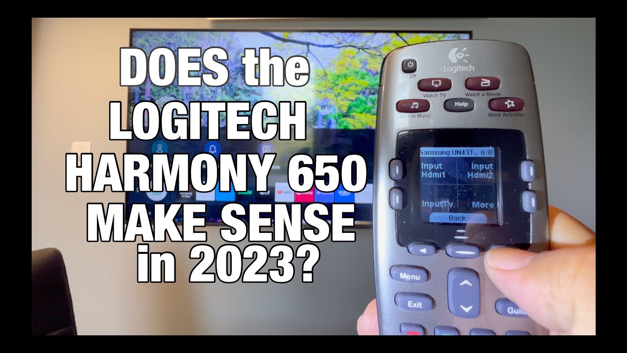 Does the Logitech Harmony 650 Remote Make Sense in 2023?