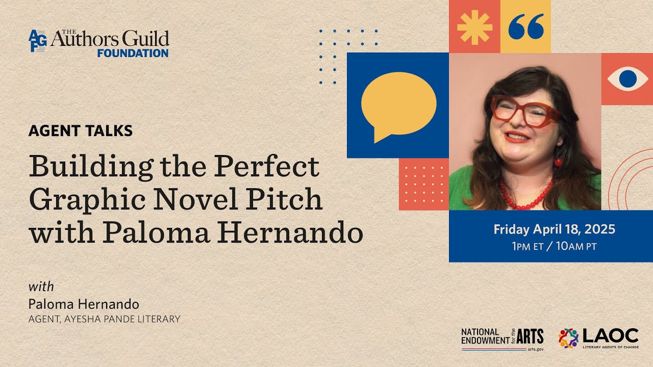 Agent Talks: Building the Perfect Graphic Novel Pitch with Paloma Hernando