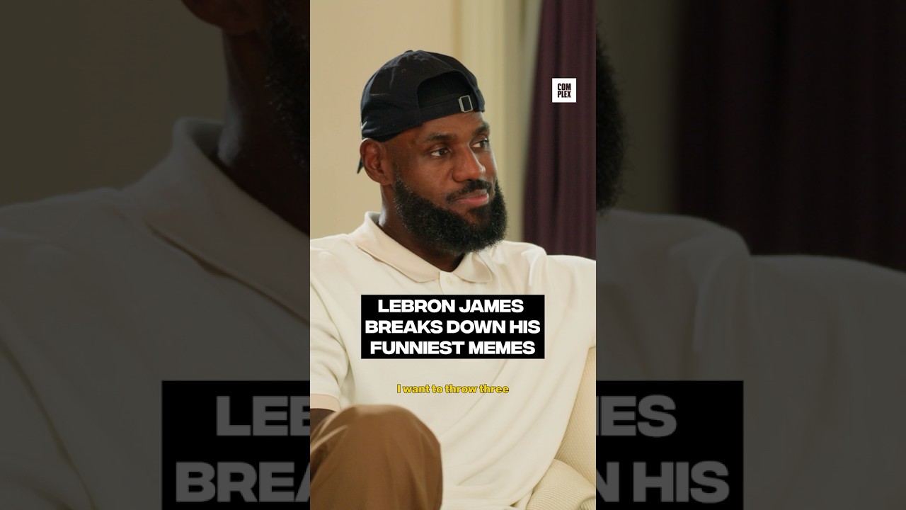 LeBron James breaks down his funniest memes 