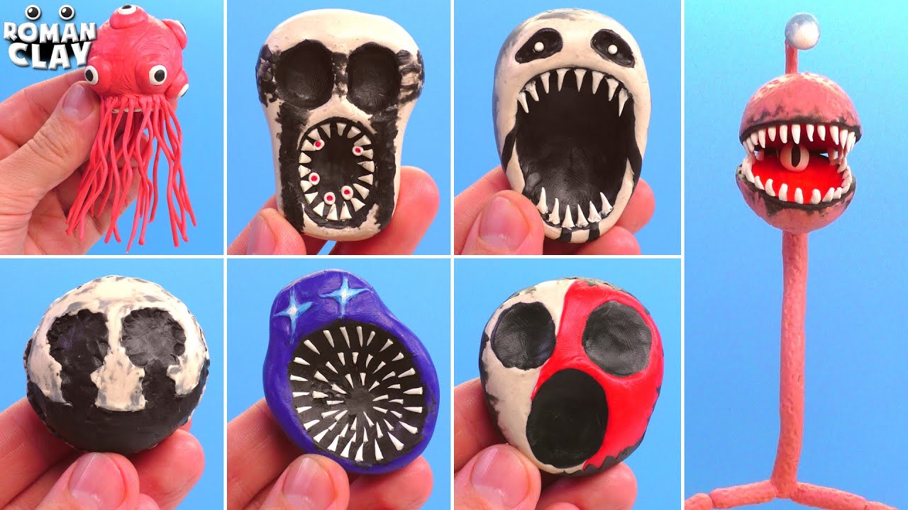 All Monsters DOORS 2 😬 Roblox with Clay | Roman Clay