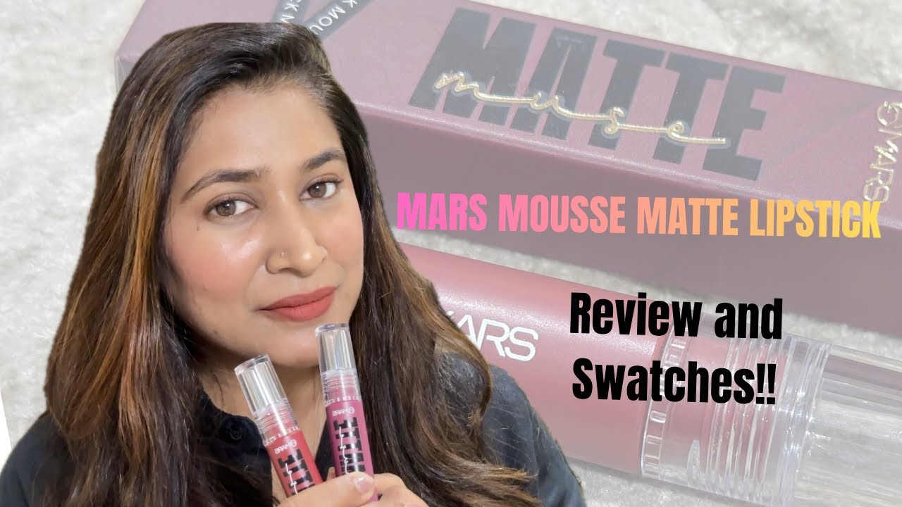 MARS Mousse Matte Lipstick 💄 | Honest Review & Swatches | Worth the Hype?
