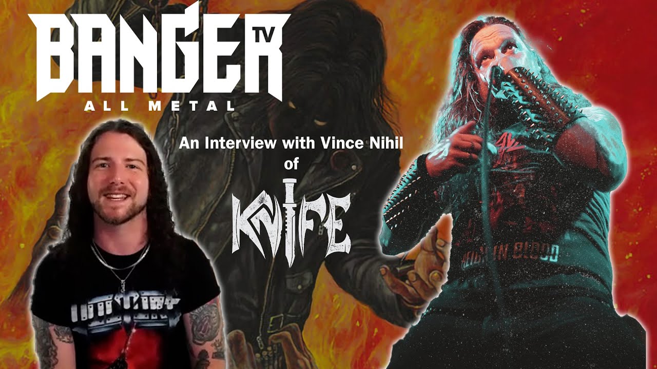 Vince Nihil (KNIFE) discuss their new album 'Heaven Into Dust' and developing the bands sound.