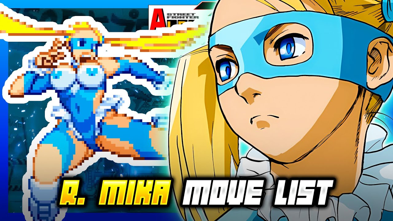 СПИСОК ПРИЁМОВ Р. МИКИ - Street Fighter Alpha 3 MAX / Street Fighter Zero 3 Double Upper (SFA3)