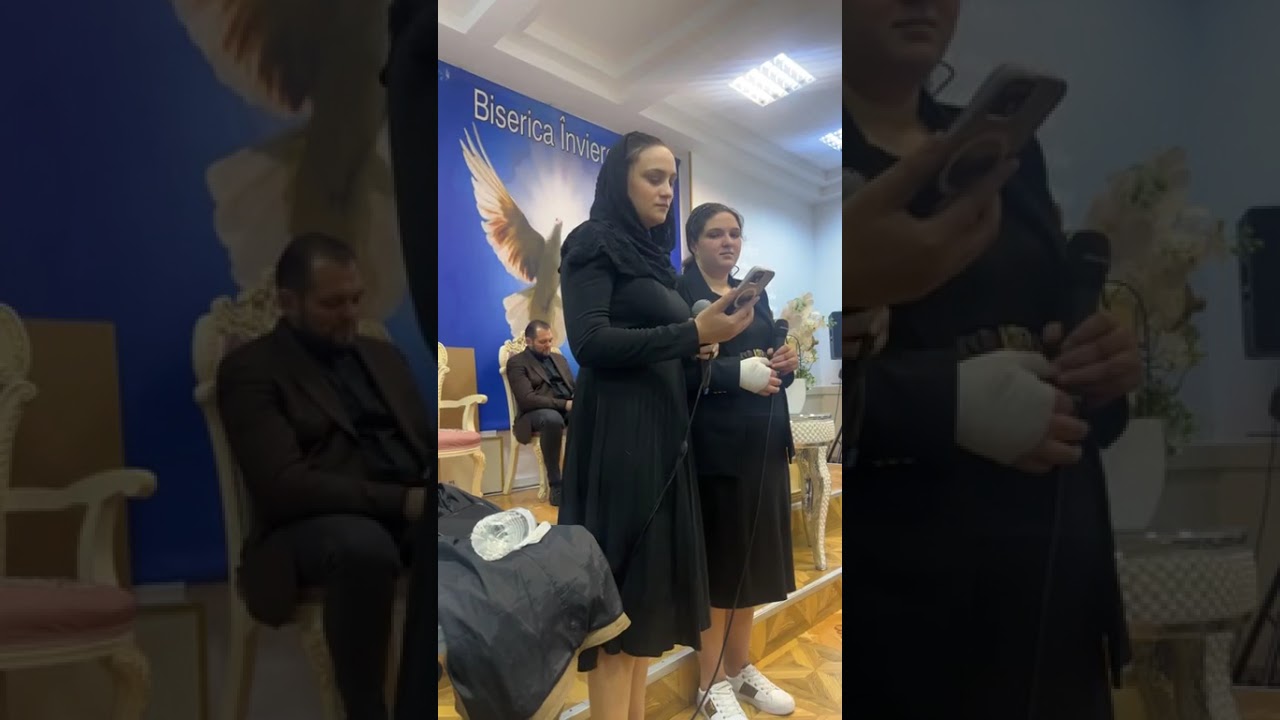Sora Lidia Ciurariu din Belgia la Biserică Învierea 2025