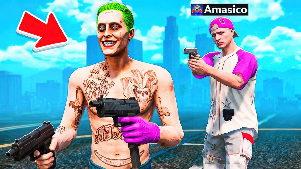 JOKER imi ATACA FAMILIA in GTA 5!