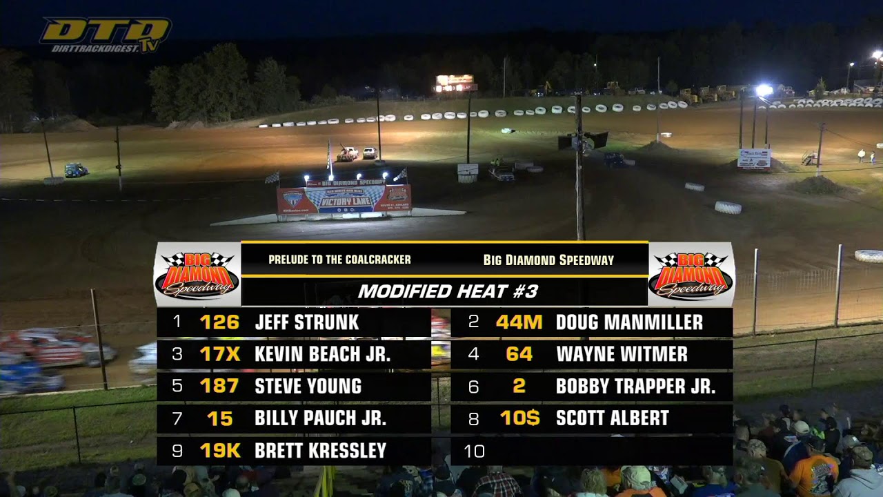 dirttrackdigest.tv | LIVE LOOK-IN | Big Diamond Speedway | Minersville, PA | August 18th 2023
