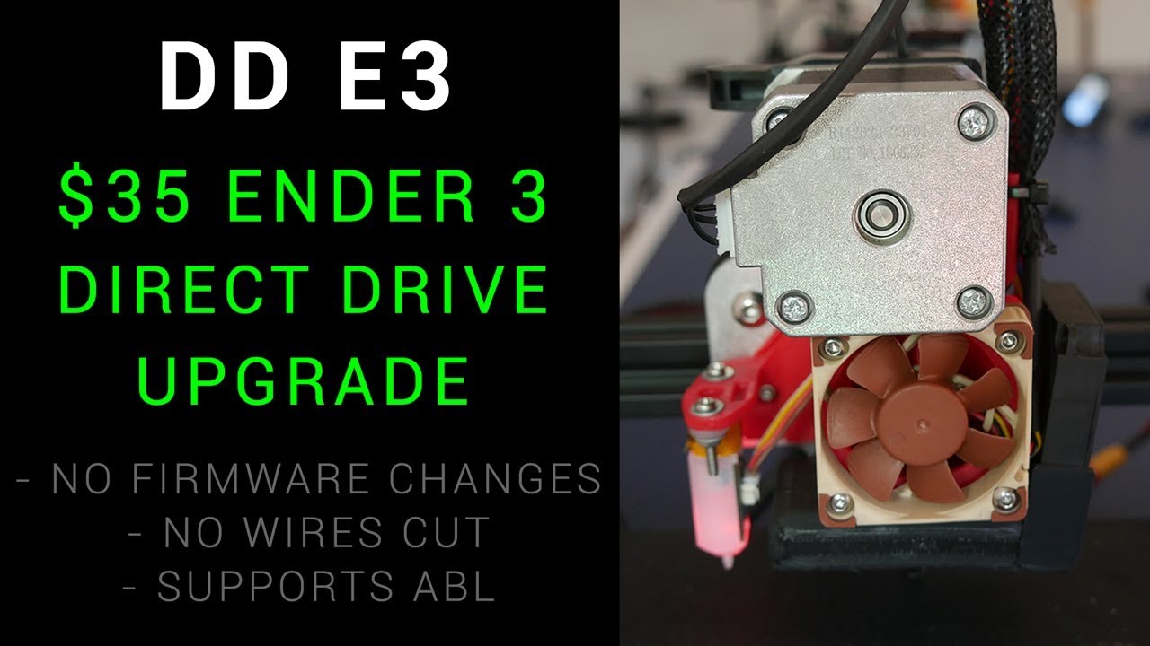 Simple direct drive Ender 3 mod for only $35