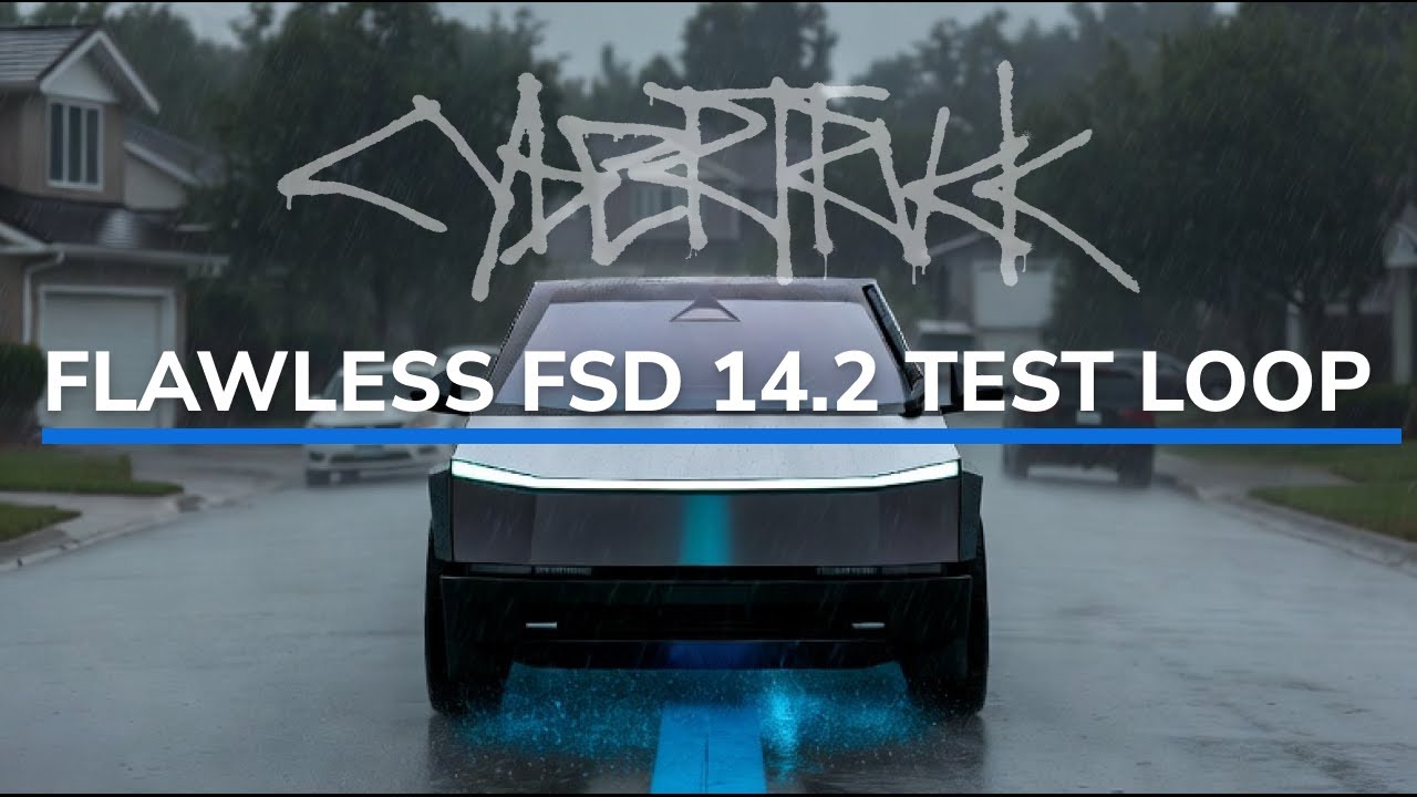 БЕЗУПРЕЧНО. FSD(S) 14.2 на Cybertruck — это нечто.