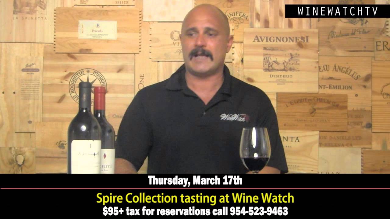 Spire Collection Tasting feat. Cardinale, Verite, Lajota at Wine Watch