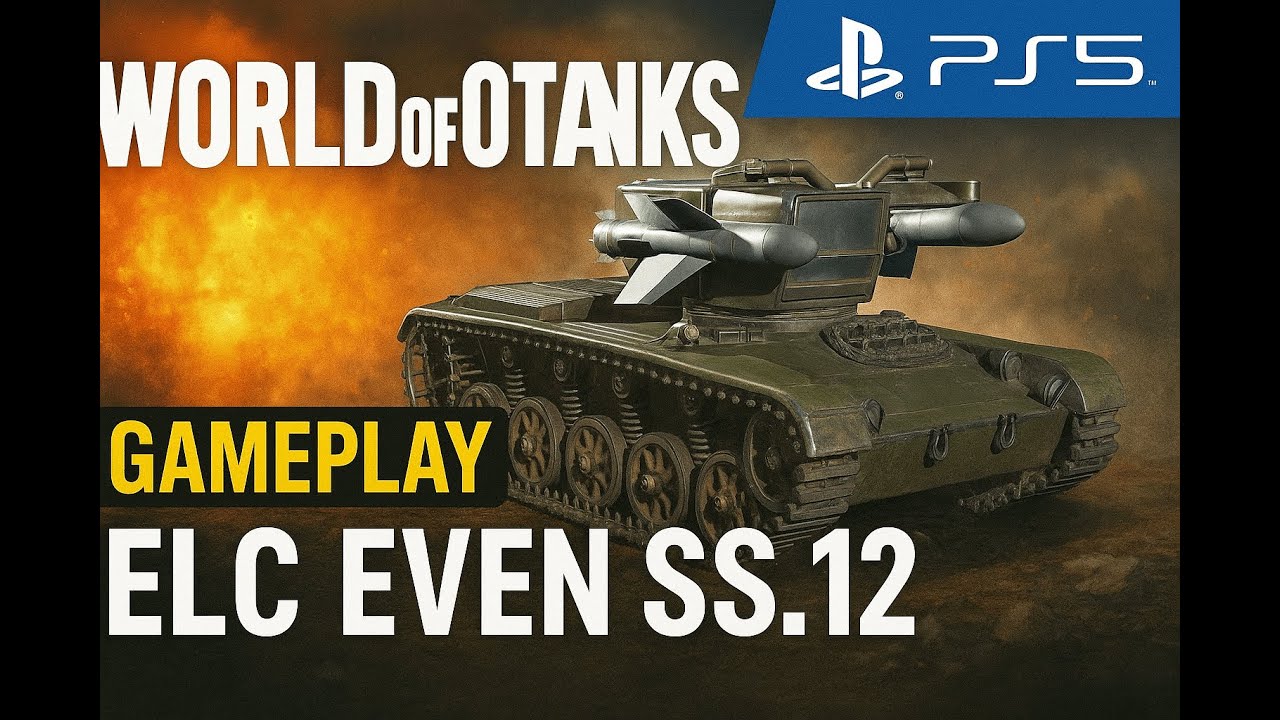 Epic ELC EVEN SS.12 Battles in World of Tanks Cold War | PS5 Gameplay