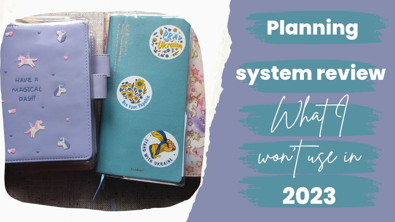 Reviewing my Hobonichi planners from 2022 | 2023 planners lineup | Kinbor planners