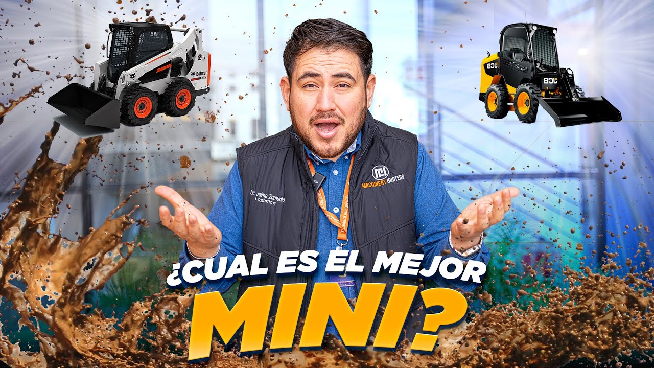 &iexcl;BOBCAT vs JCB!  &iquest;CUAL ES EL MEJOR MINICARGADOR? 🥊