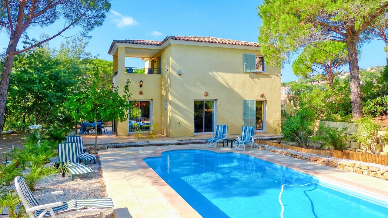 Ferienhaus für 6 Personen, Pool, Hund, Strandnähe in Les Issambres an der Côte d'Azur
