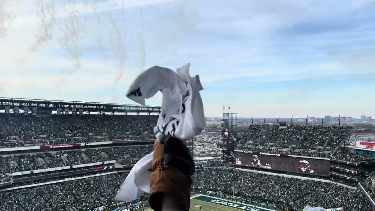 2025 NFC Championship Pregame -  Philadelphia Eagles Starting Offense Introductions - 1/26/2024