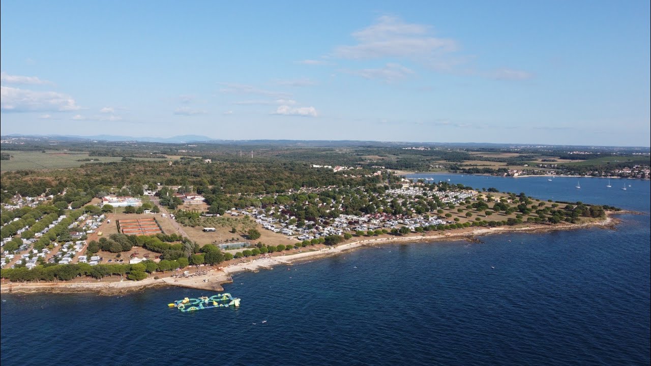 2021 Camping Park Umag, Istrien, Kroatien Drohnenaufnahmen in 4K